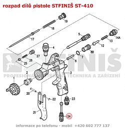 rozpad dl pistole STFINI ST-410